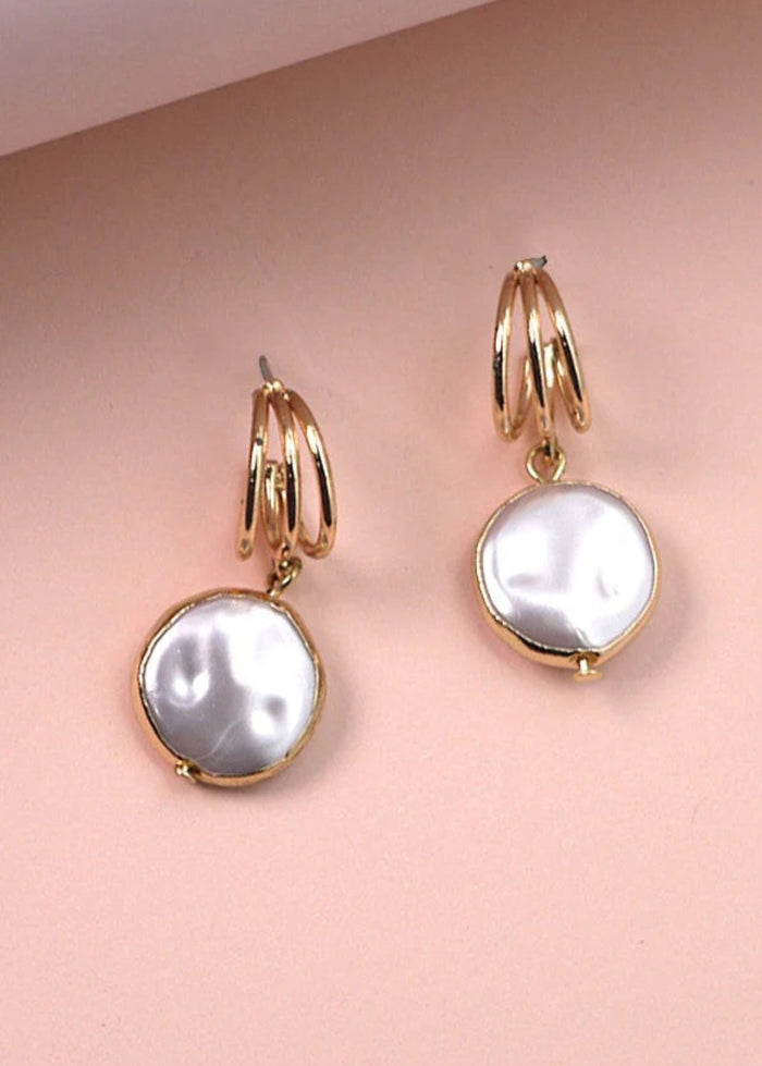 Pearl Drop Earrings - SexyModest Boutique