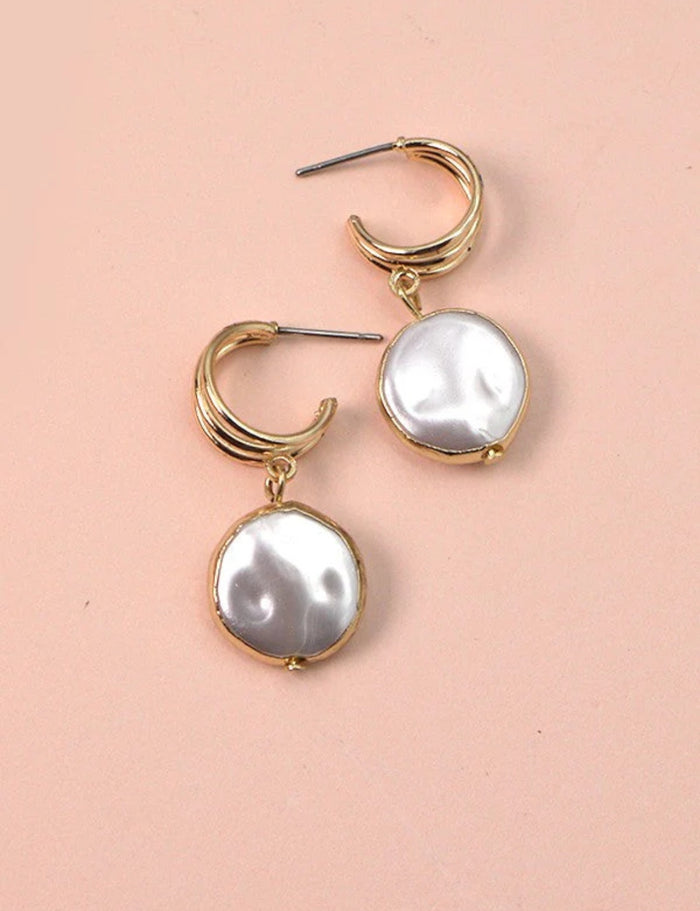 Pearl Drop Earrings - SexyModest Boutique