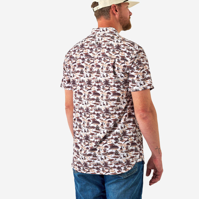 Performance Button Up - Brush Country
