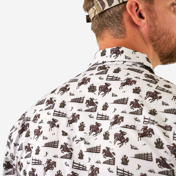 Performance Western Shirt - Cowboy Country