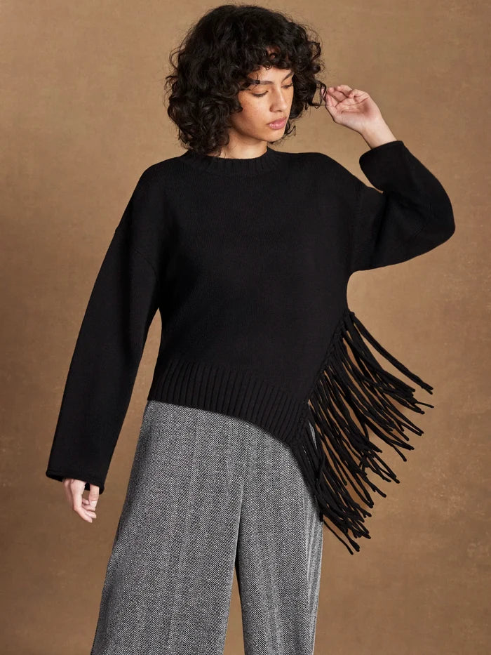 Petite Grey Herringbone Culottes