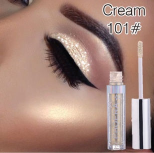 PHOERA eyeshadow product images presenting liquid eye color with shimmer detail for special events, photos and evening looks.