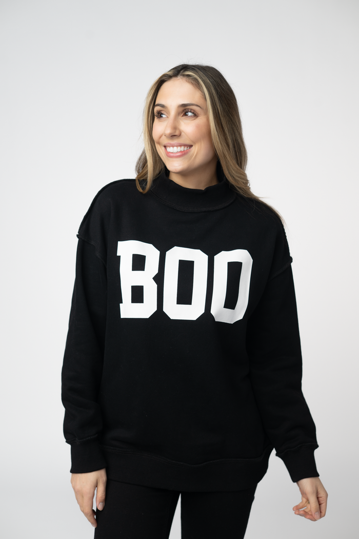 Piper Reversible Sweatshirt - BOO by Michelle Mae