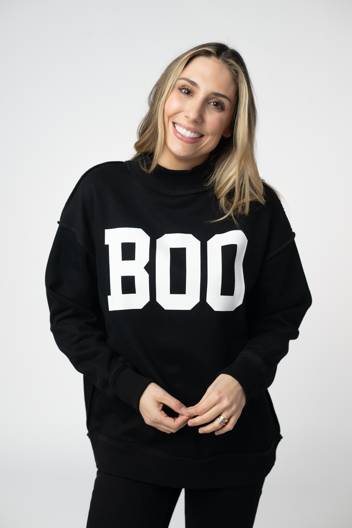 Piper Reversible Sweatshirt - BOO by Michelle Mae