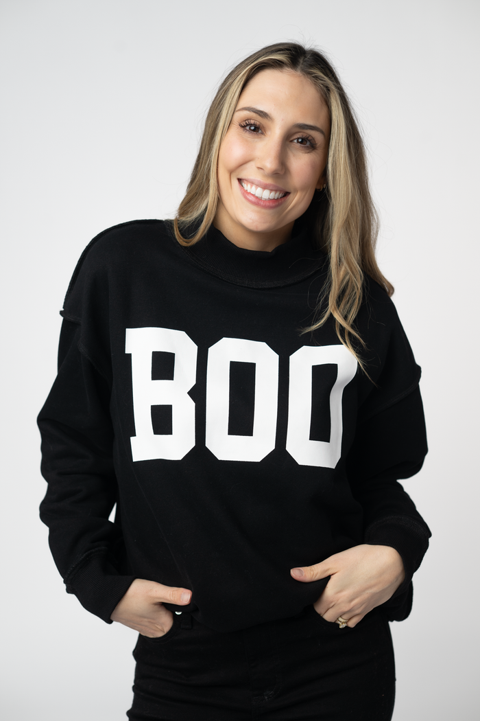Piper Reversible Sweatshirt - BOO by Michelle Mae