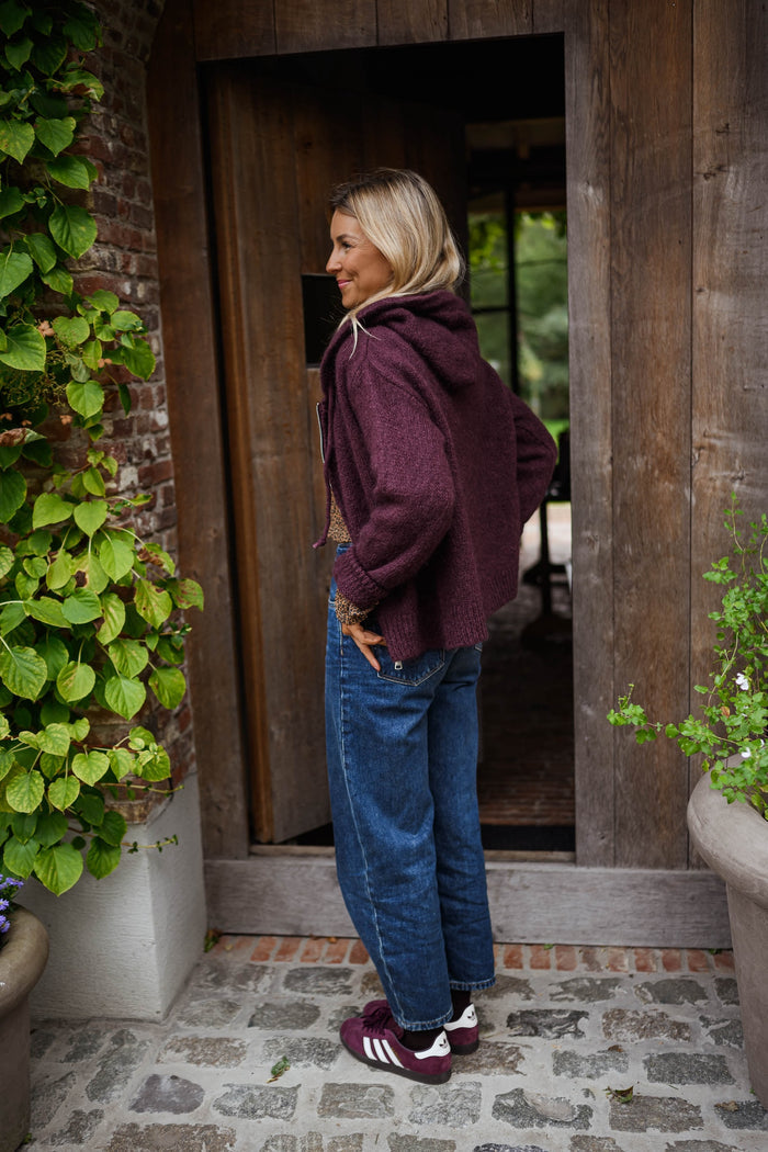 Plum Jayde Cardigan