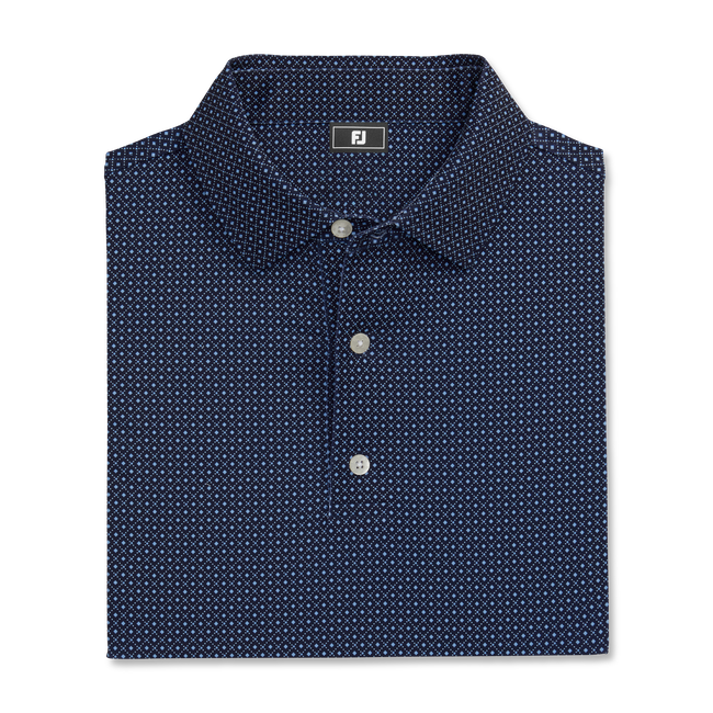 POLO FOOTJOY DOT GEO PRINT LISLE HOMME