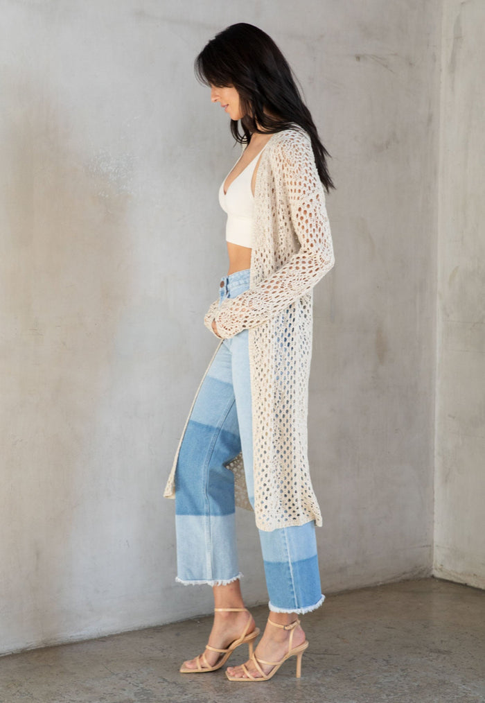 Prairie Crochet Cardigan - Adored A Lovely Boutique