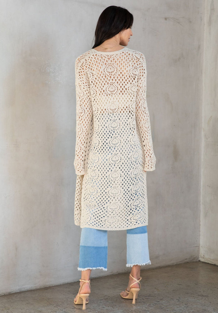 Prairie Crochet Cardigan - Adored A Lovely Boutique