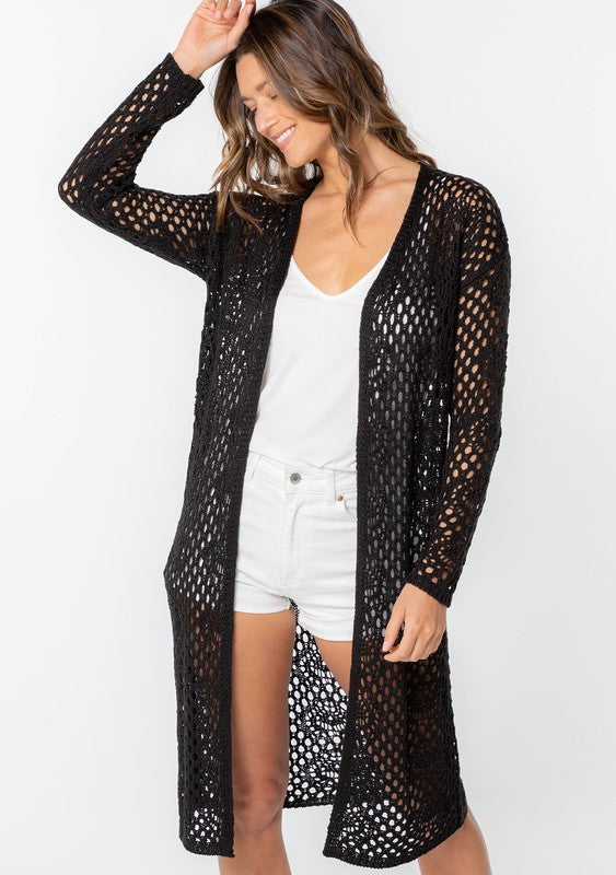 Prairie Crochet Cardigan - Adored A Lovely Boutique