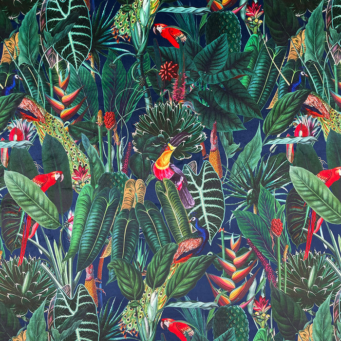 8" x 8" Sample / Rain Forest Navy