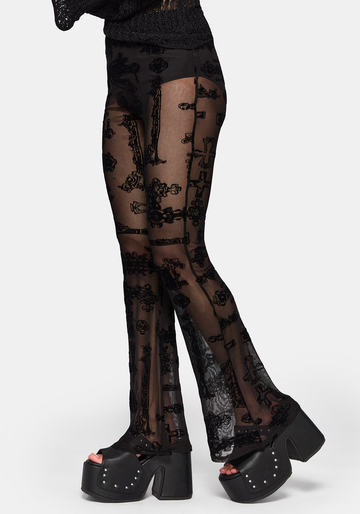 Pyra Jewel Flocked Mesh Flare