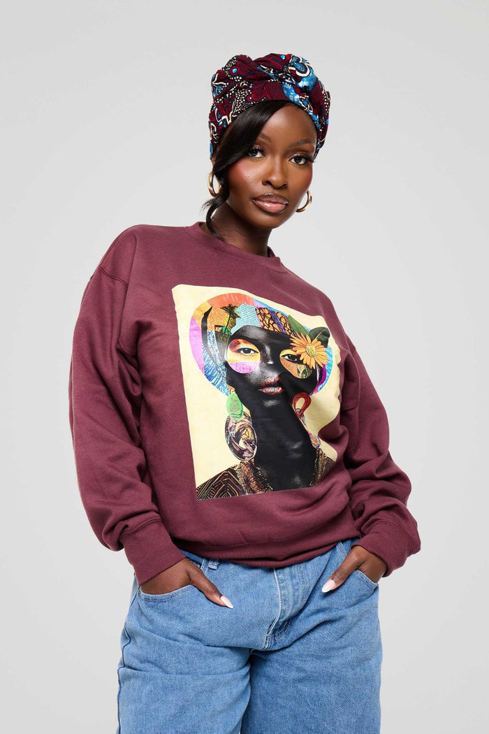 Queen of colour Sweatshirt