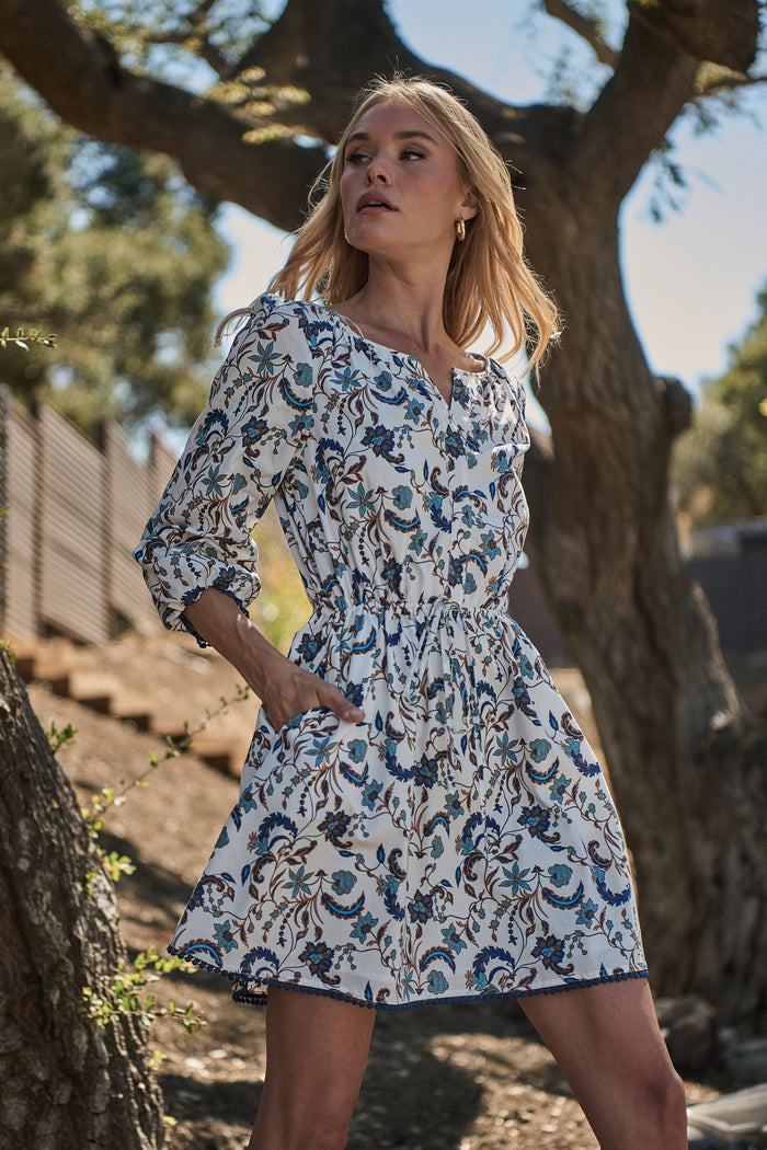 Ralston Floral Kennady Shift Mini Dress