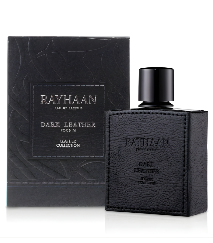 Rayhaan Dark Leather EDP Masculino