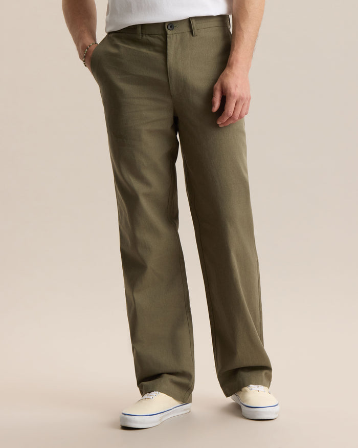 RELAXED LINEN TROUSER