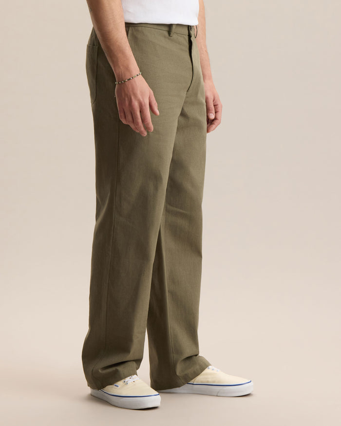 RELAXED LINEN TROUSER