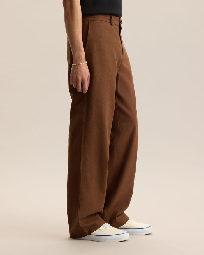 RELAXED LINEN TROUSER