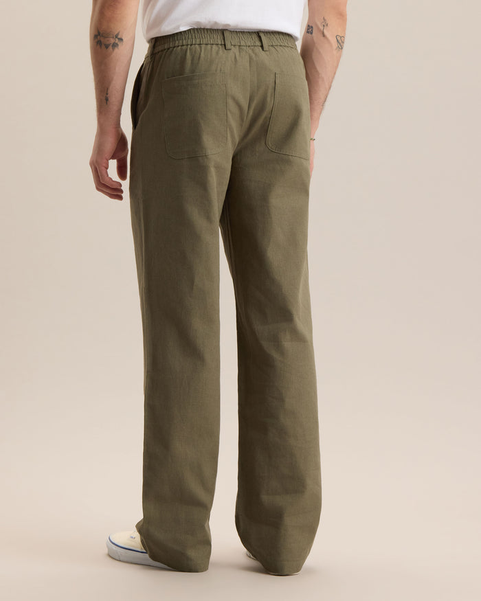 RELAXED LINEN TROUSER