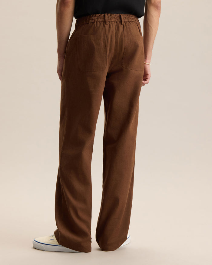 RELAXED LINEN TROUSER