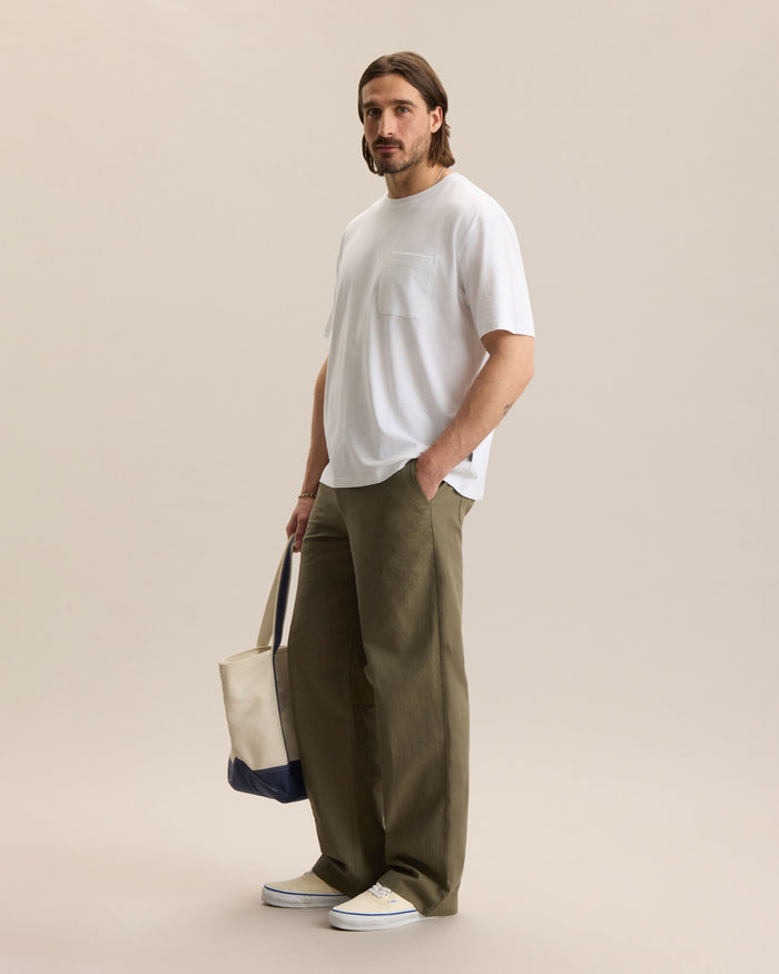RELAXED LINEN TROUSER