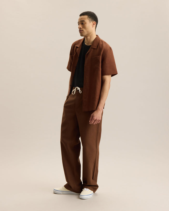 RELAXED LINEN TROUSER