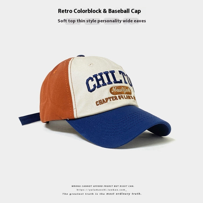 Light Brown Navy Blue / Adjustable