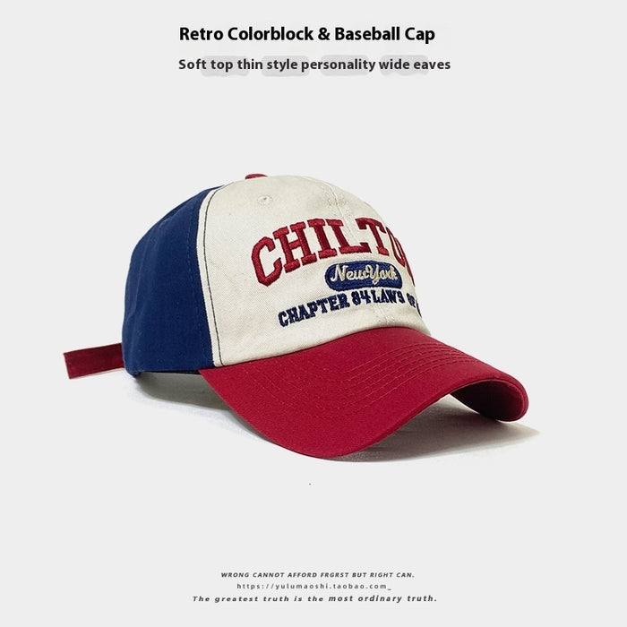 Navy Blue Wine Red / Adjustable