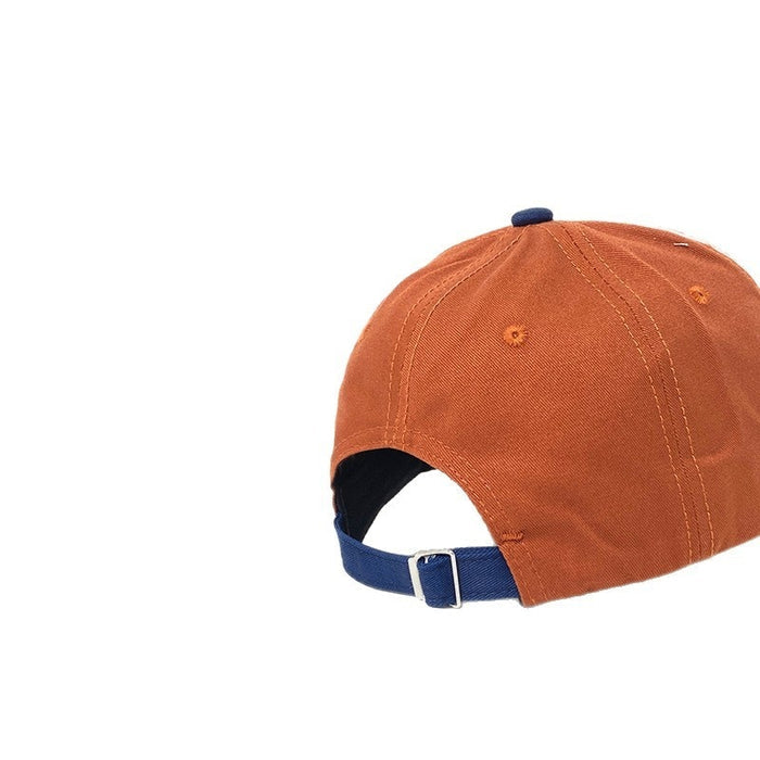 Retro Color Matching Baseball Cap – Sun Safe Style