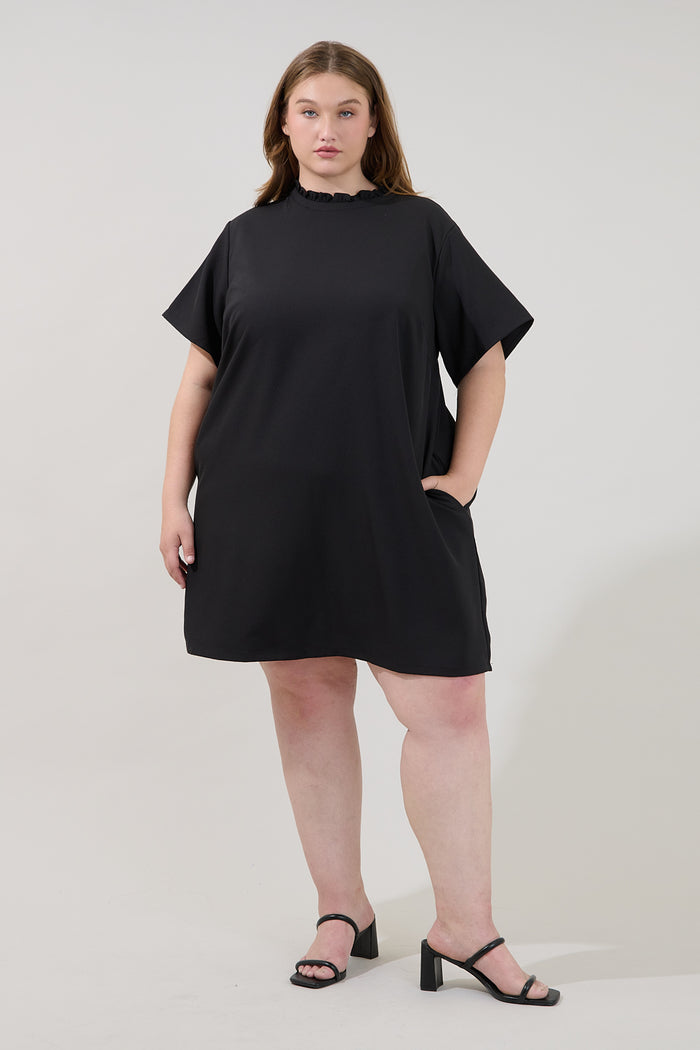 Rickie Shift Mini Dress Curve