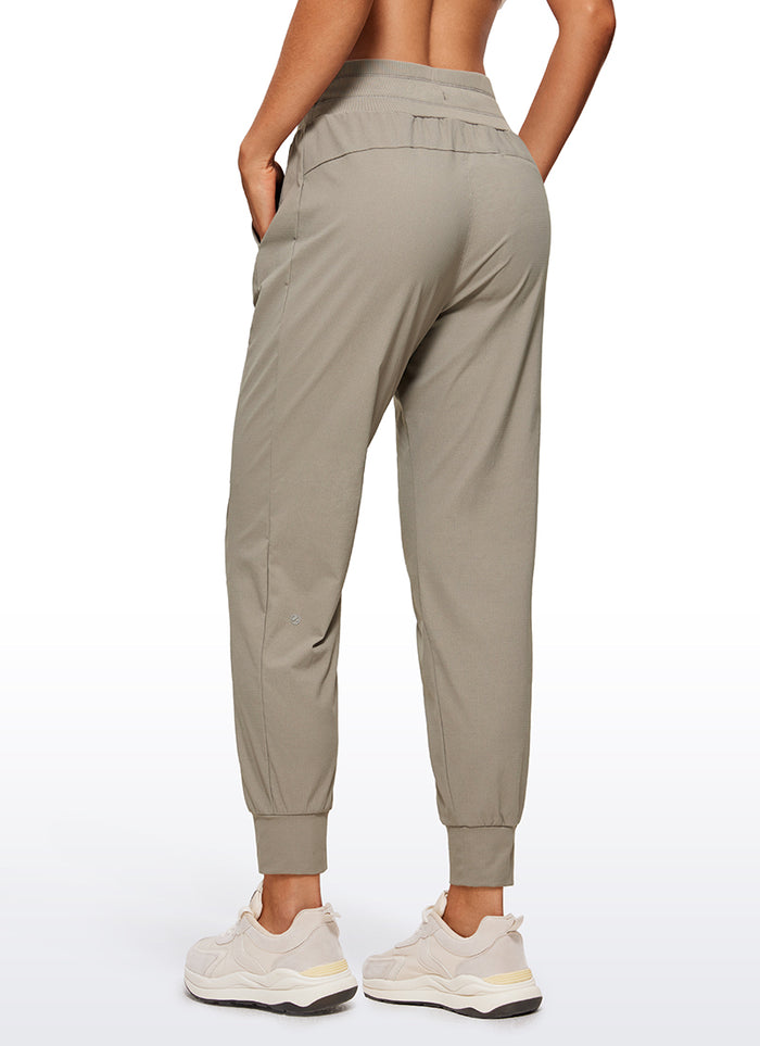 CRZ YOGA Women's Hiking Casual Relaxed Fit Ripstop Jogger Pockets 28'' Cliff Ash