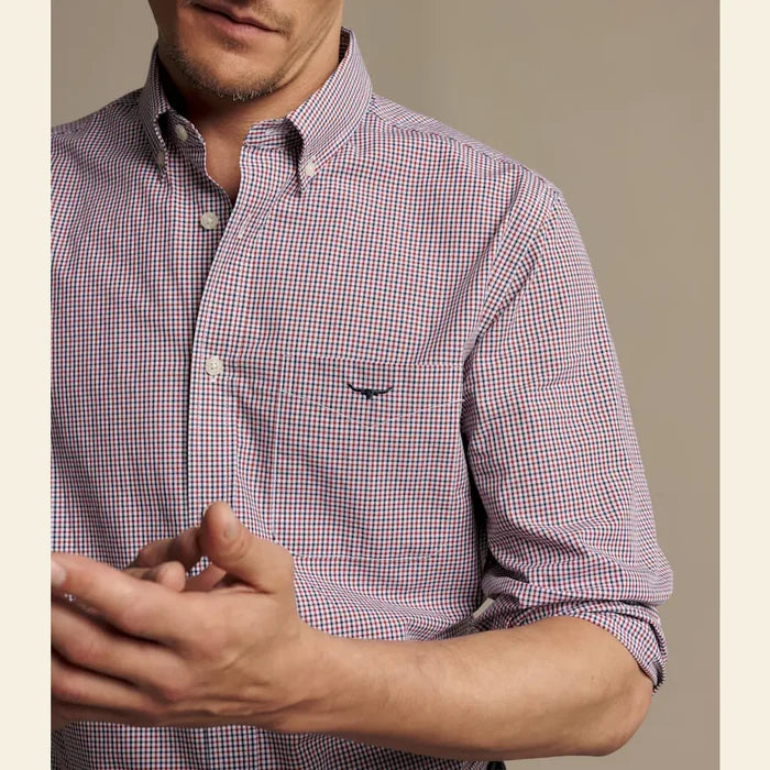 RM Williams Whyalla Poplin Check Shirt