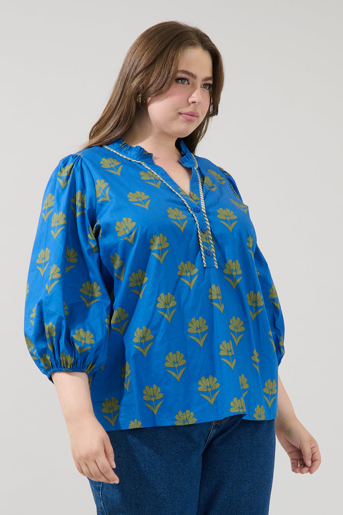 Robin Long Sleeve Top Countryside Curve