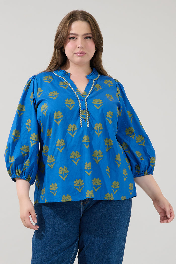 Robin Long Sleeve Top Countryside Curve