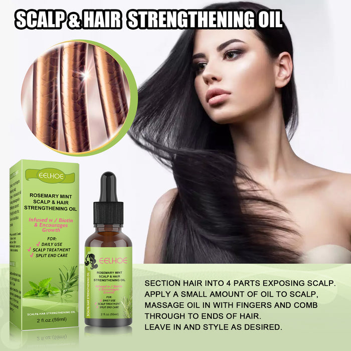 Rosemary Mint Hair Growth Oil – Stronger Hair