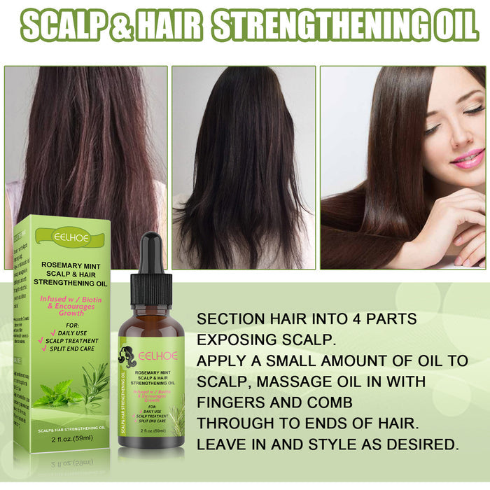 Rosemary Mint Hair Growth Oil – Stronger Hair