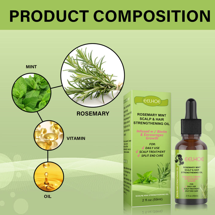 Rosemary Mint Hair Growth Oil – Stronger Hair