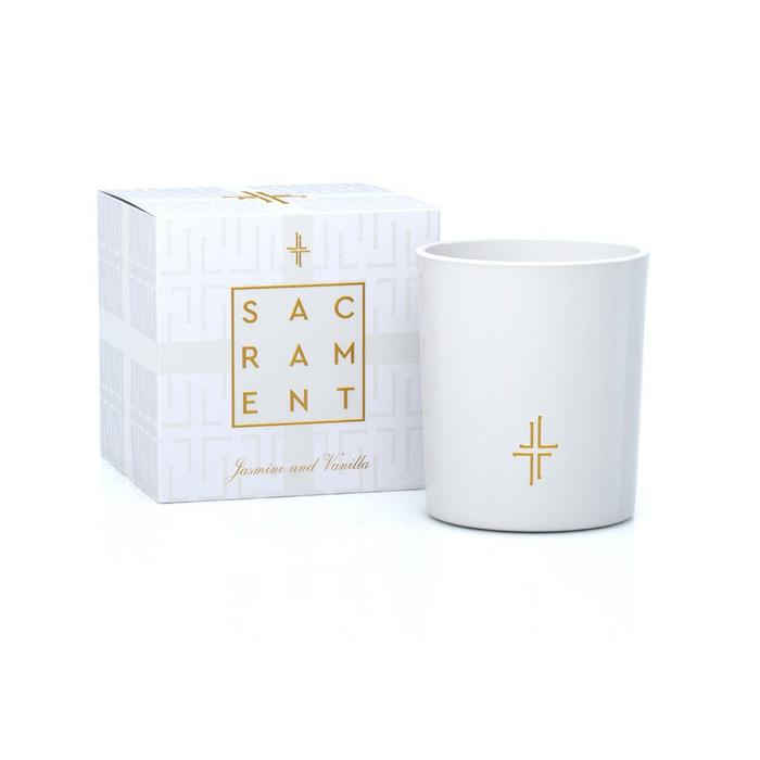 SAINT CANDLE SACRAMENT JASMINE & VANILLA