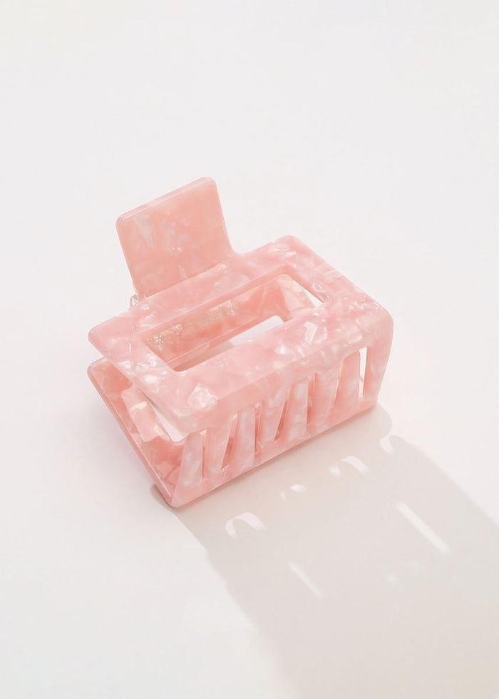 Saltwater Pink Claw Clips