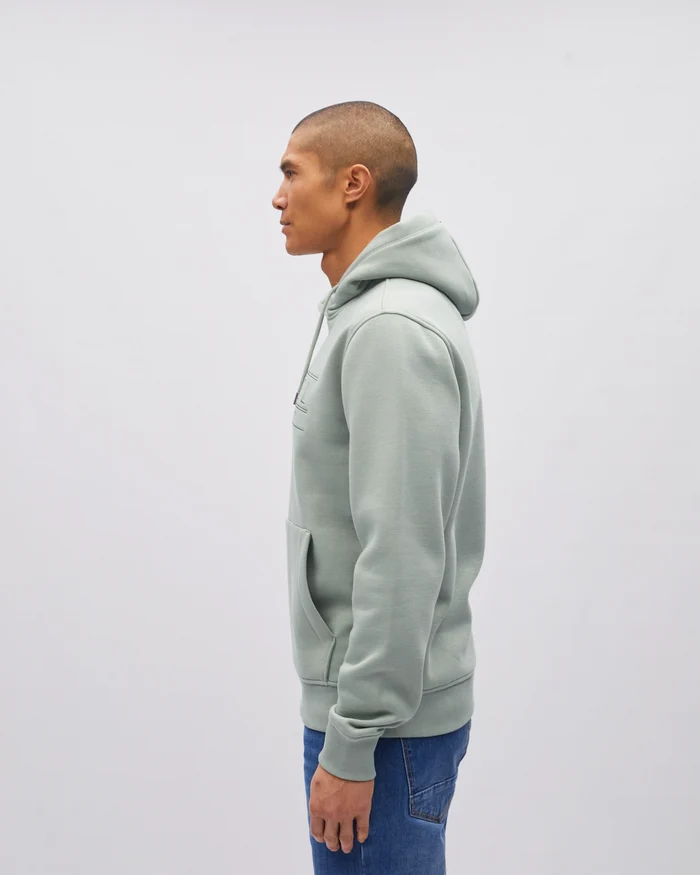 Salvatore Hoodie Tidal Green