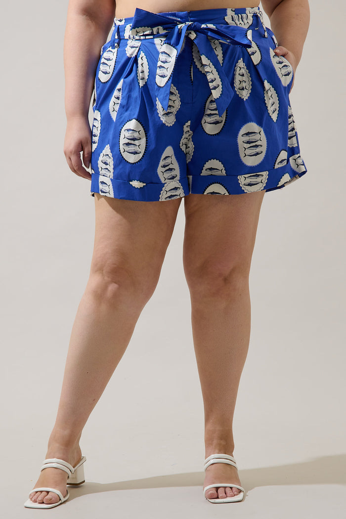 Sardine Sea Zaferia Bermuda Shorts Curve
