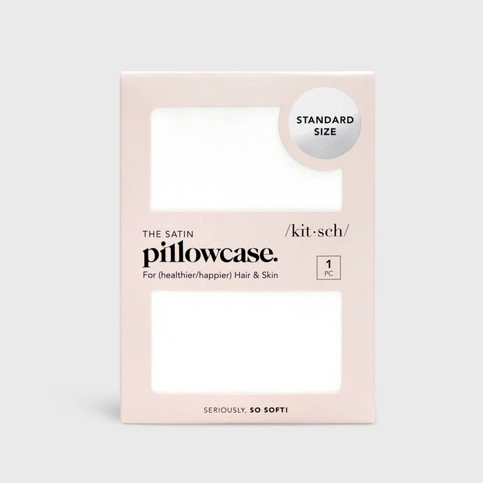 Satin Pillowcase - Ivory --
