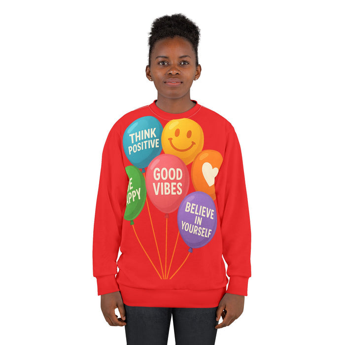 Shop Bright & Cheerful Motivational Unisex Sweatshirt