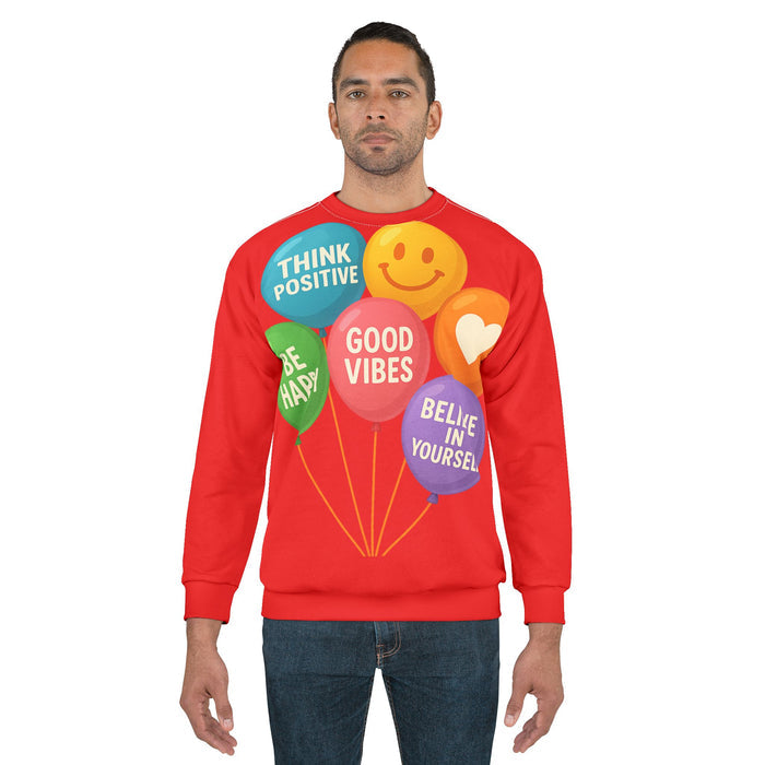Shop Bright & Cheerful Motivational Unisex Sweatshirt