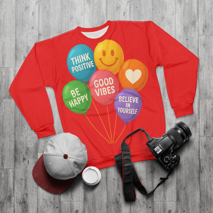 Shop Bright & Cheerful Motivational Unisex Sweatshirt