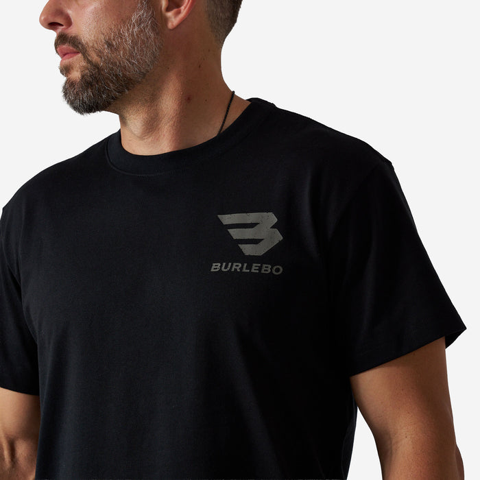 Short Sleeve Tee - Proverbs 27:17 - Black