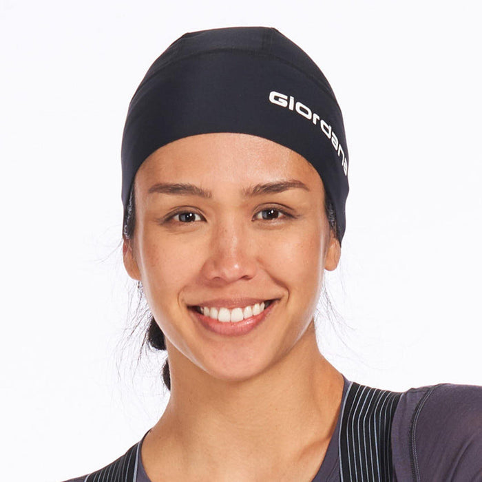 SKULL CAP BLACK by Giordana Cycling, , Made in Italy