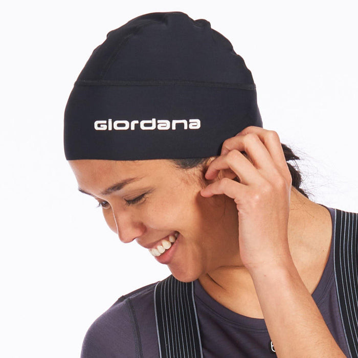 SKULL CAP BLACK by Giordana Cycling, , Made in Italy