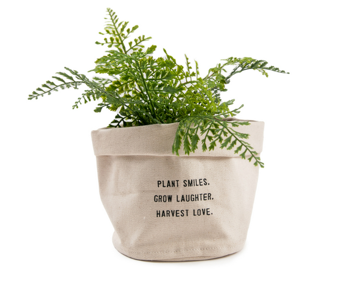 Small Canvas Planter