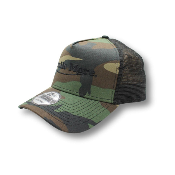 Smile More Camo Hat